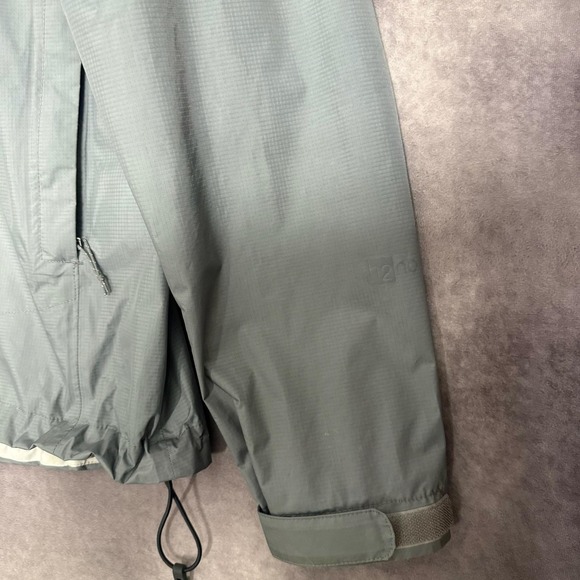 Patagonia Torrentshell Rain/Wind Jacket Women Medium Gray H2No Hooded - Picture 3 of 10